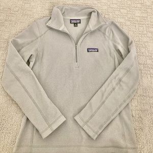 Patagonia Women's Micro D 1/4-Zip Fleece Gray XS